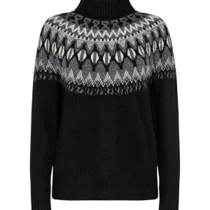 FQMERLA-PULLOVER - GRÅ Xs