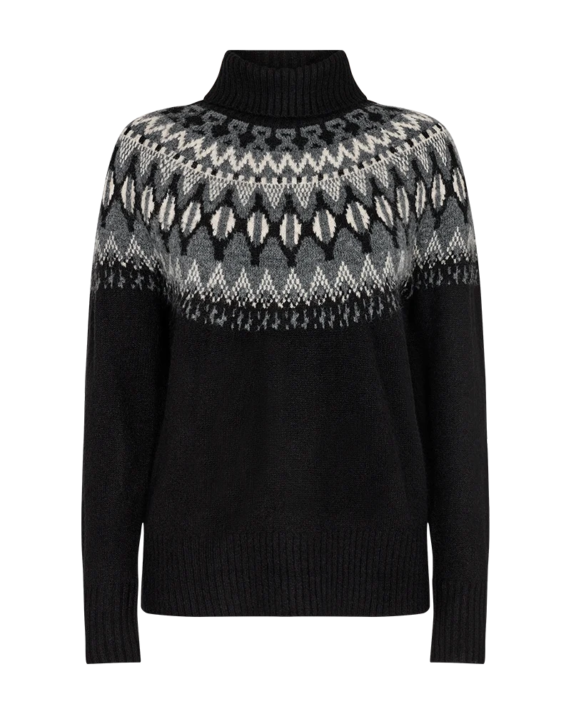 FQMERLA-PULLOVER - GRÅ Xs