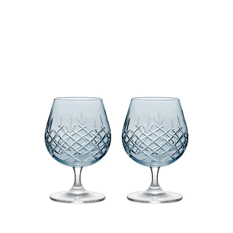 Frederik Bagger Crispy Sapphire Sixball Glas 2 stk.