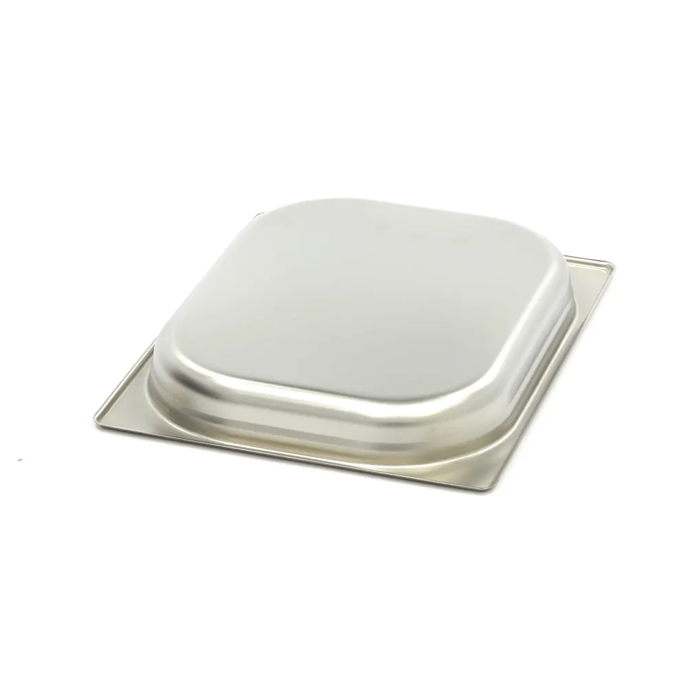 Gastronorm Beholder - 3 stk - 1/2 GN - 4cm Dyb - Rustfrit alloy
