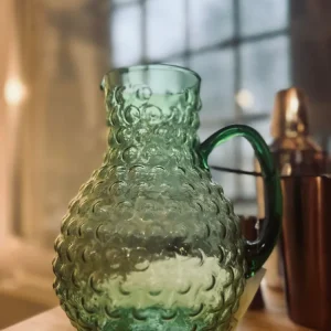 Glaskande med dots – Grøn