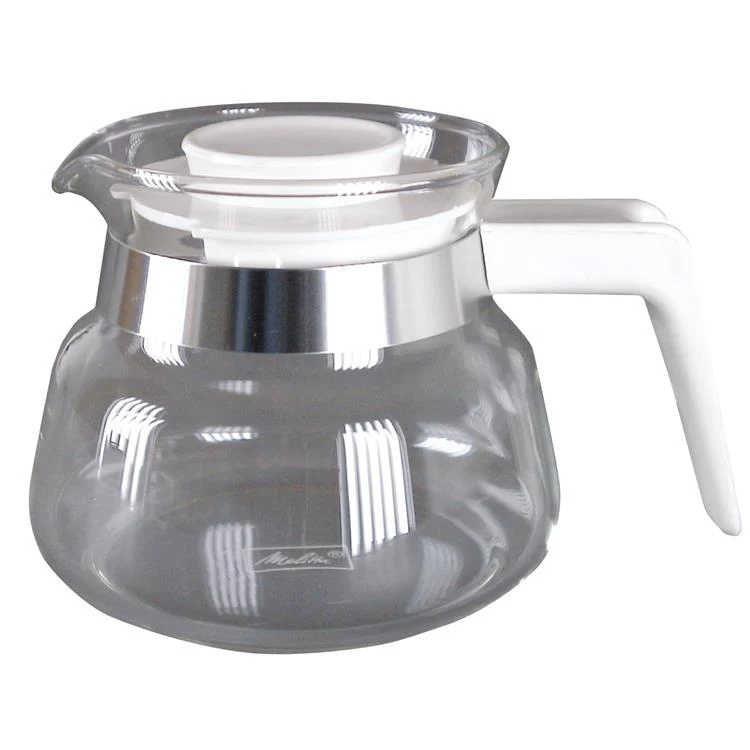 Glaskande til Melitta Aroma Boy 0,3 liter onyx eller hvid Sort