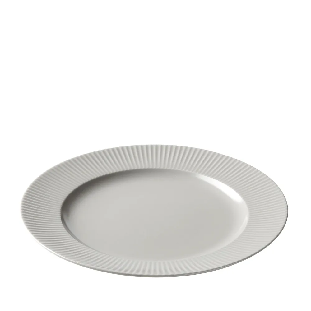 Groovy middagstallerken Ø27 cm grå stentøj