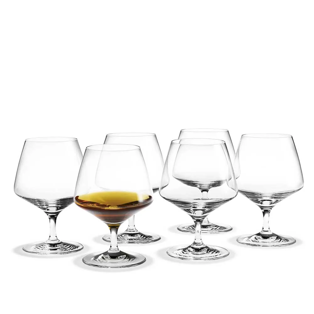 Holmegaard - Perfection Cognacglas klar 36 cl - 6 stk.