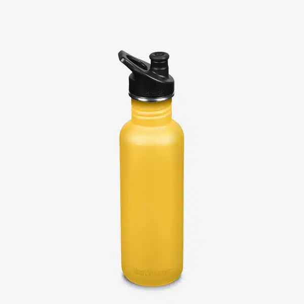 Klean Kanteen drikkedunk - Enduring 800ml (w/ Sport Cap) Old Gold