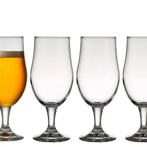 Lyngby Glas - Juvel Ølglas 49 cl. - 4 stk