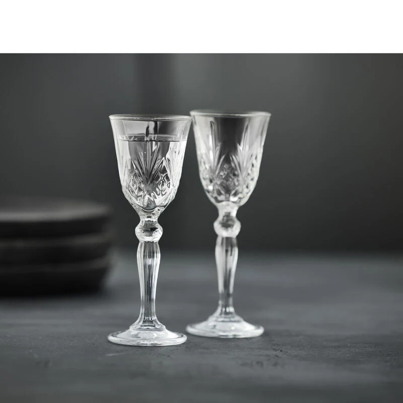 Lyngby Glas - Melodia snapseglas 5cl 4 stk.