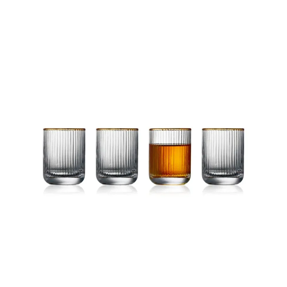 Lyngby glas - Palermo Shotsglas Amber 6 cl. 6 stk.
