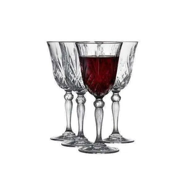 Lyngby Glas - Rødvinsglas 27 Cl. 4 Stk. - Melodia