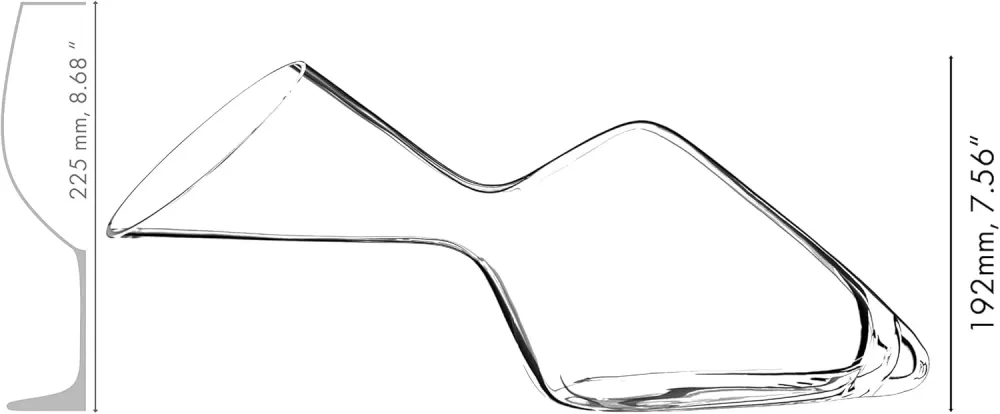RIEDEL Tyrol Decanter – Håndblæst karaffel i Krystalglas