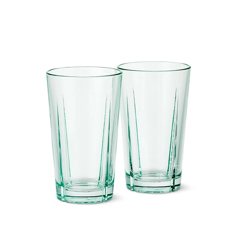 Rosendahl - Grand Cru Recycled Caféglas 37 cl klar grøn 2 stk.