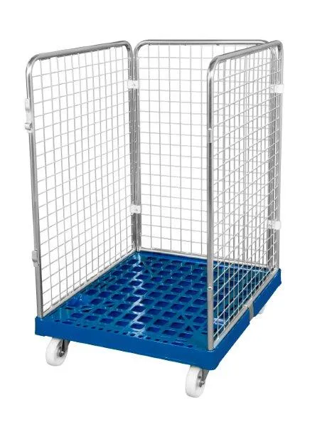 Rullebur 724 x 815 x 1200 mm - Gitter