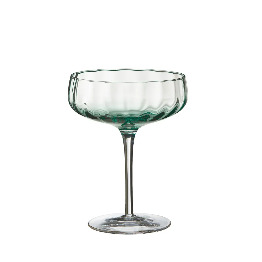 SØHOLM Sonja champagneskål grøn