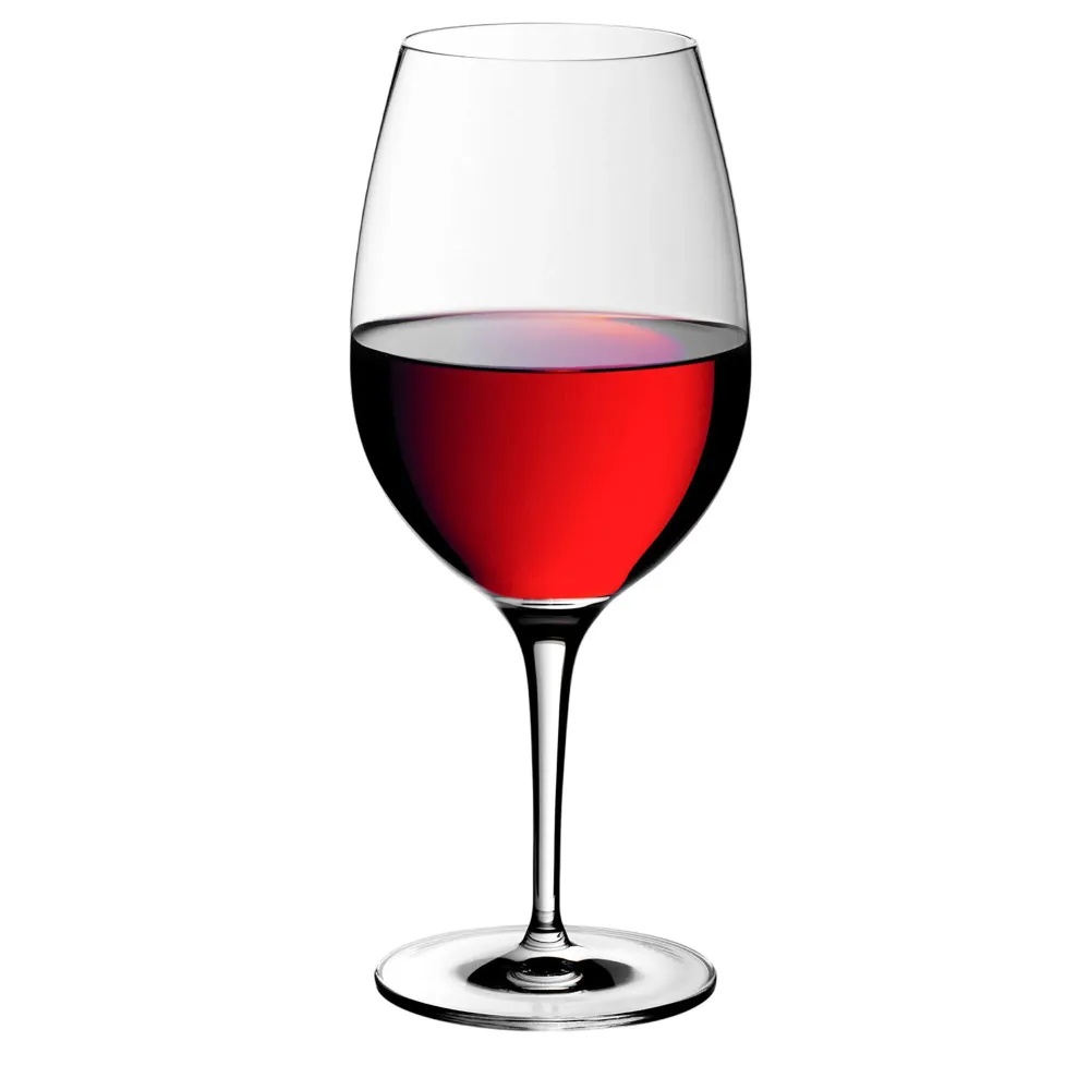(6 stk.) WMF | CONNECTED - Bordeaux-glas 35 - 650 ml - med påfyldningsstreg
