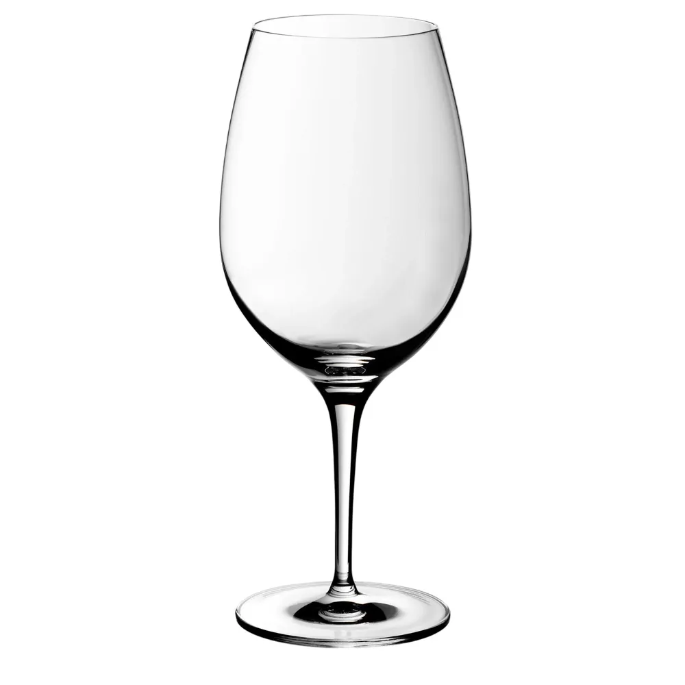 (6 stk.) WMF | CONNECTED - Bordeaux-glas 35 - 650 ml - med påfyldningsstreg