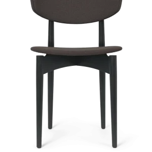 Herman Dining Chair - Upholstered - Grain - Black Ash/Chocolate 8 Foot Length