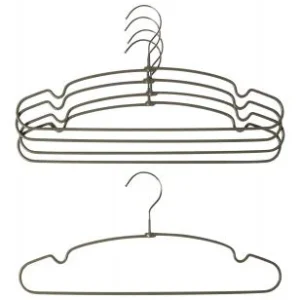 Bøjler i jern - 10 stk. 40x19 cm grå