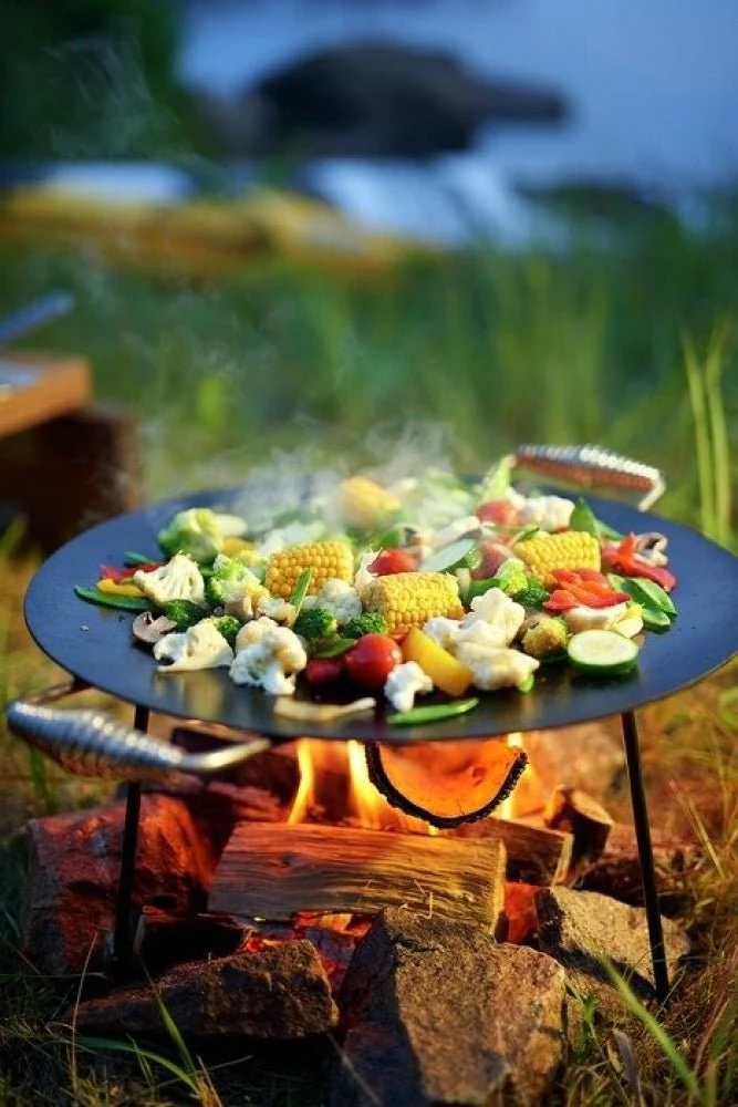 Hallmark Griddle Bålpande/Wok til bål - Ø48 cm