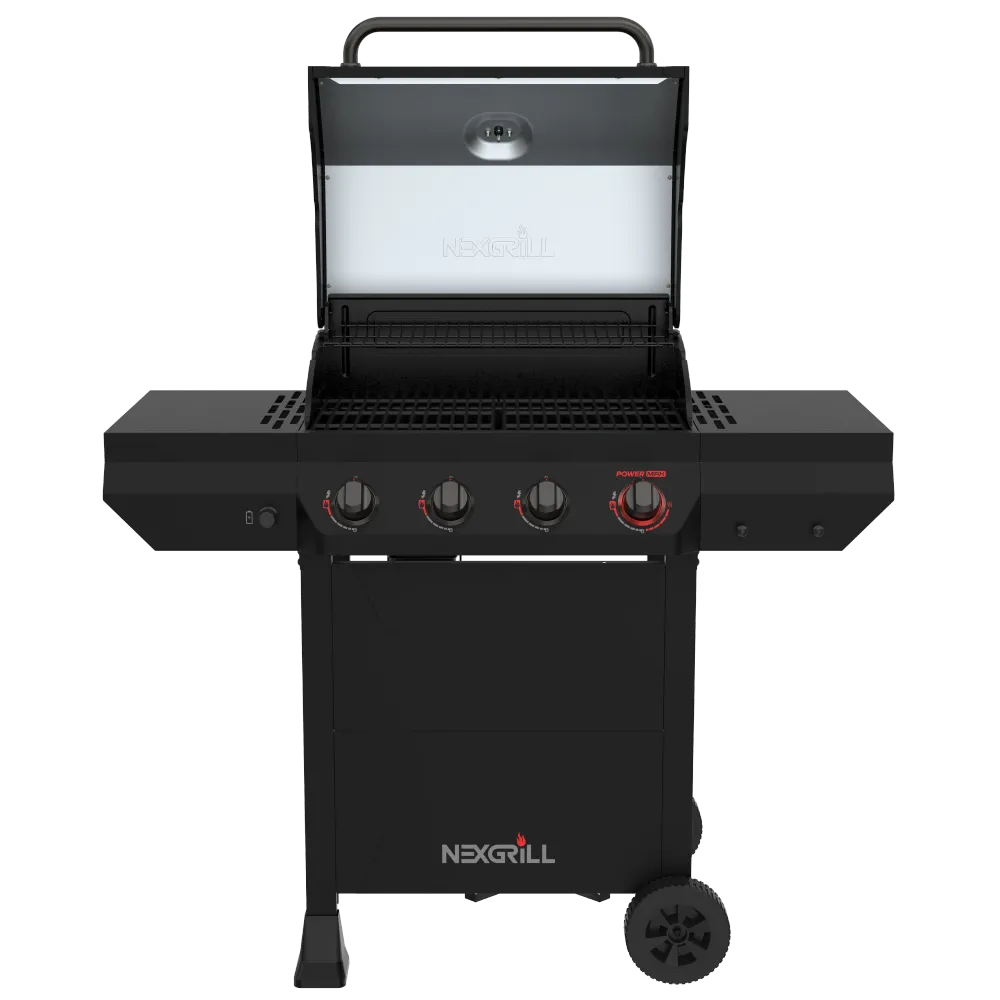 Nexgrill Classic 4 brænder gasgrill med elbrænder