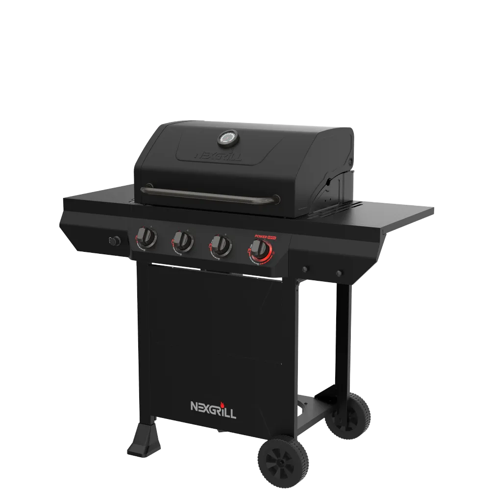 Nexgrill Classic 4 brænder gasgrill med elbrænder