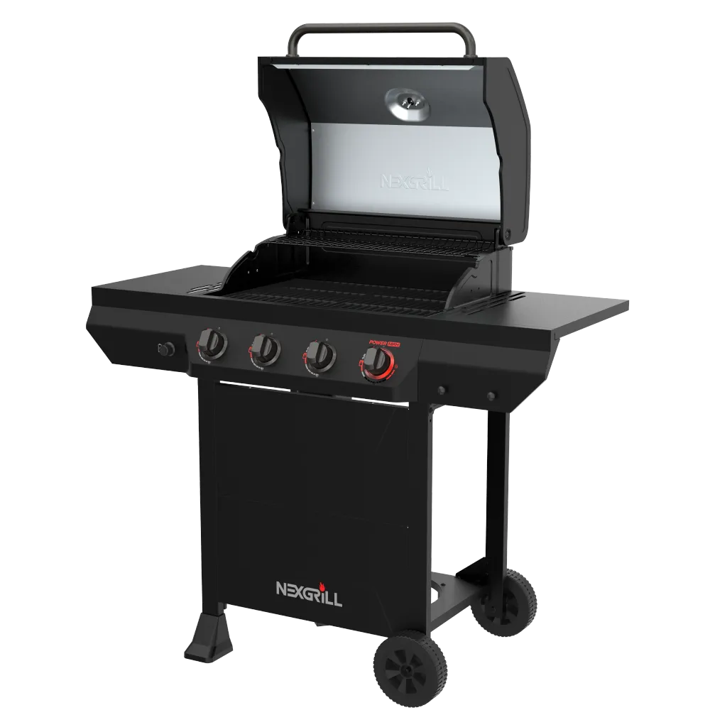 Nexgrill Classic 4 brænder gasgrill med elbrænder