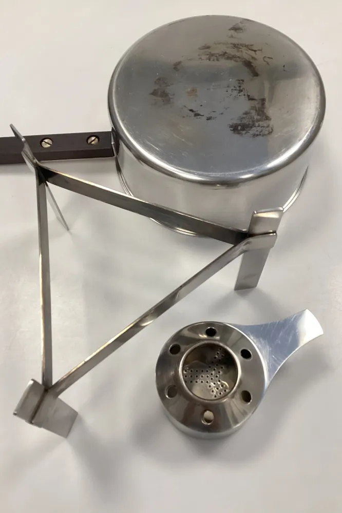 Stelton Peter Holmblad fondue grydesæt i rustfrit stål