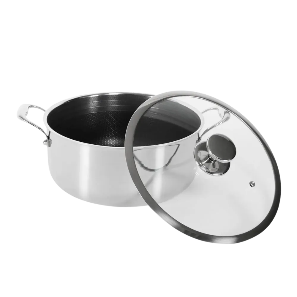 Hybrid Gryde m. låg Ø20cm - 2,92L