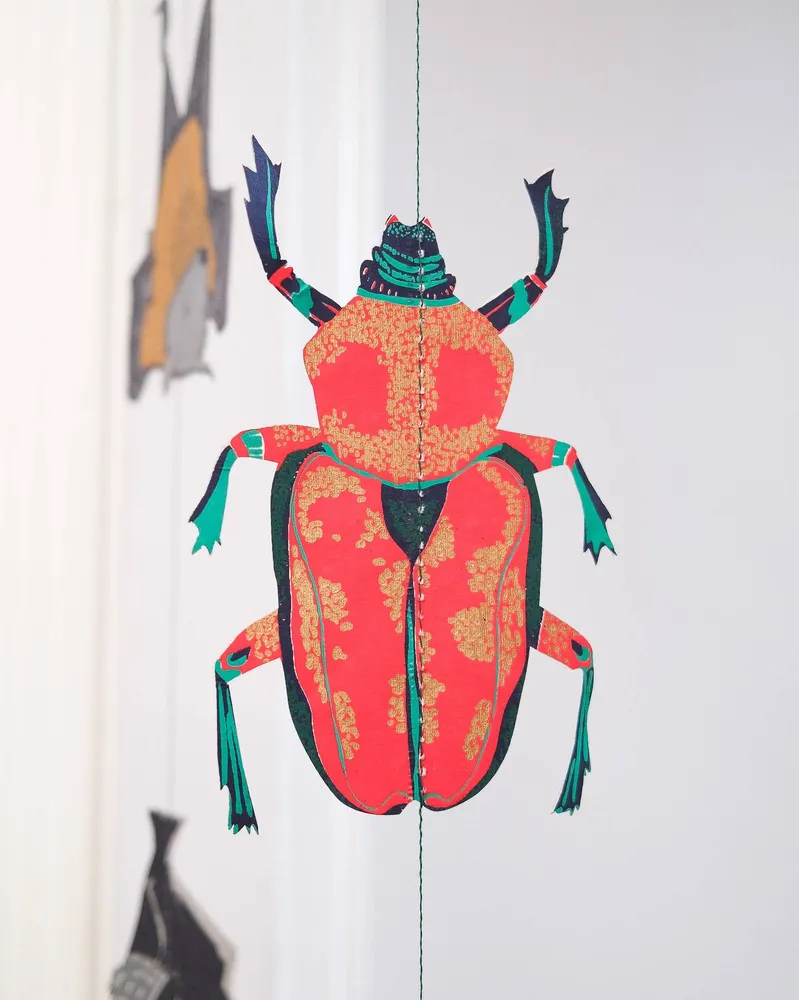 Guirlande - Insekter, lodret ophængning