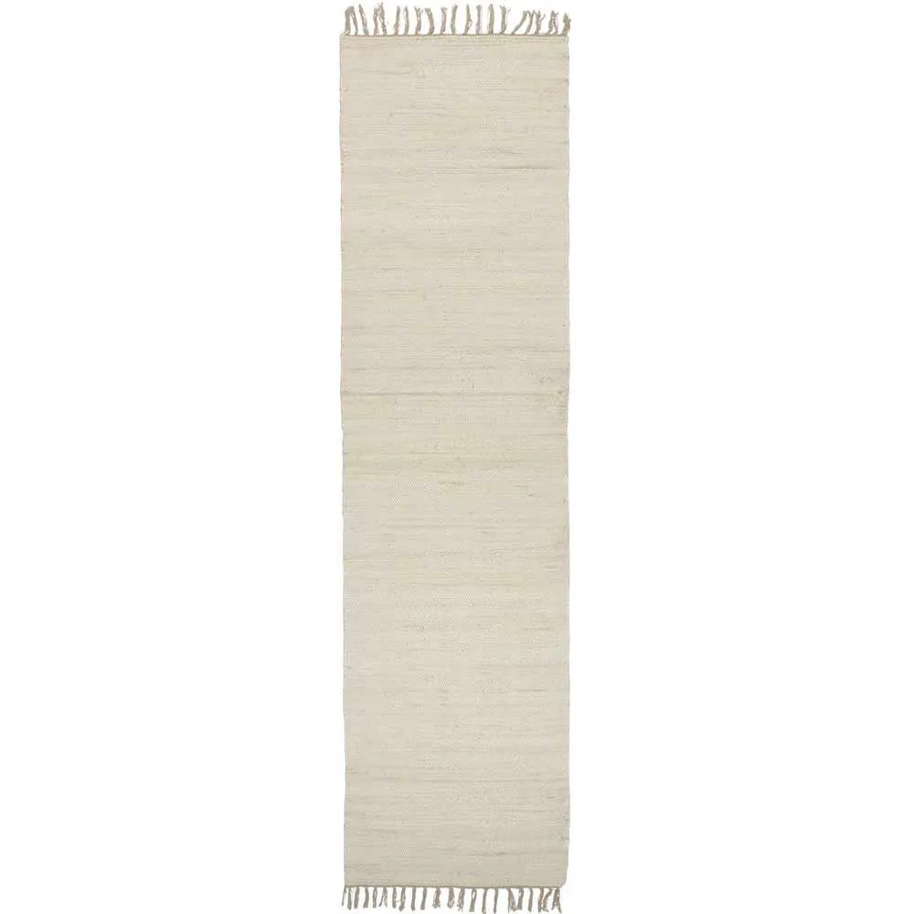 Ib laursen Kludetæppe løber Creme hvid 60x250cm