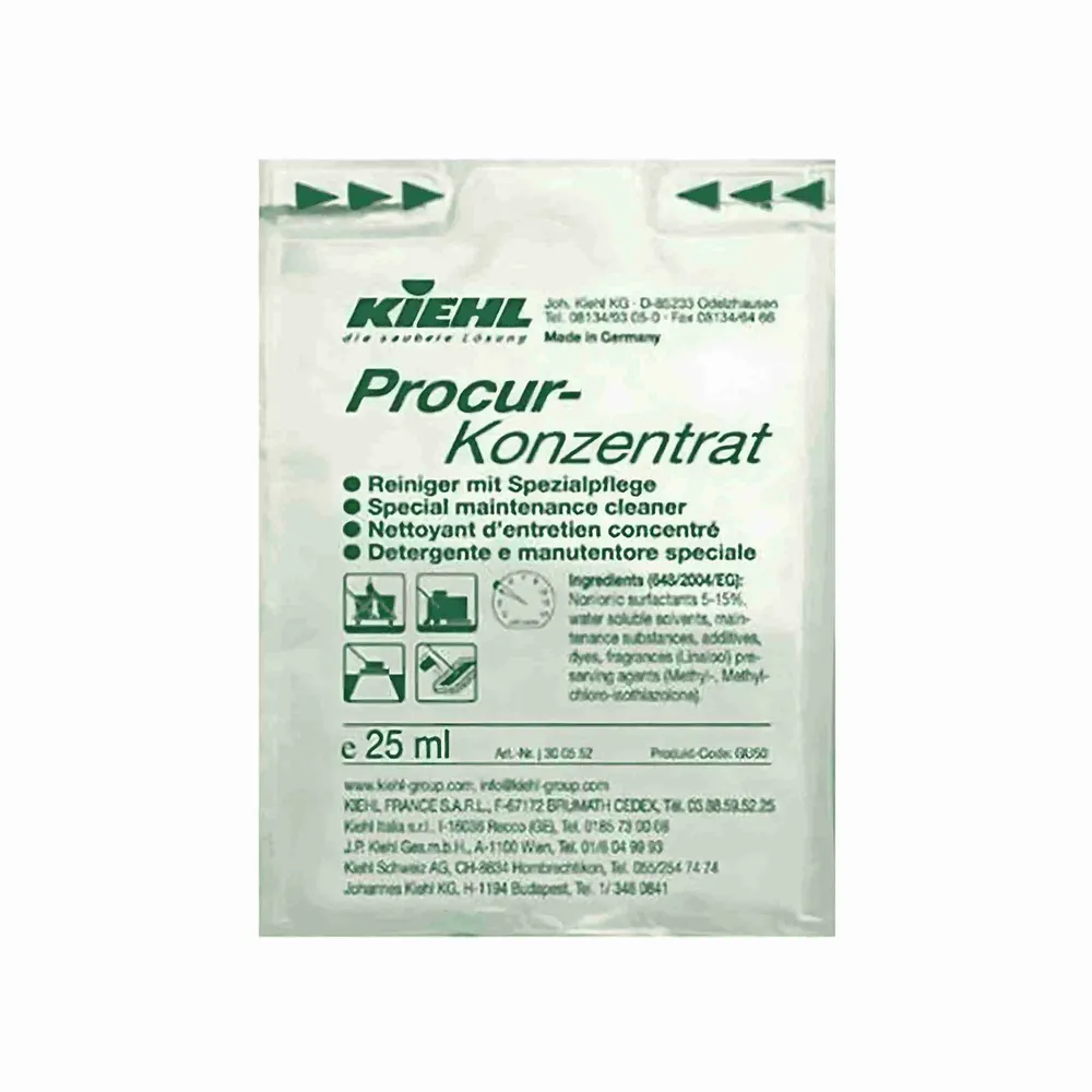 Gulvvask Kiehl Procur-Konzentrat, 25 ml x 80 stk.