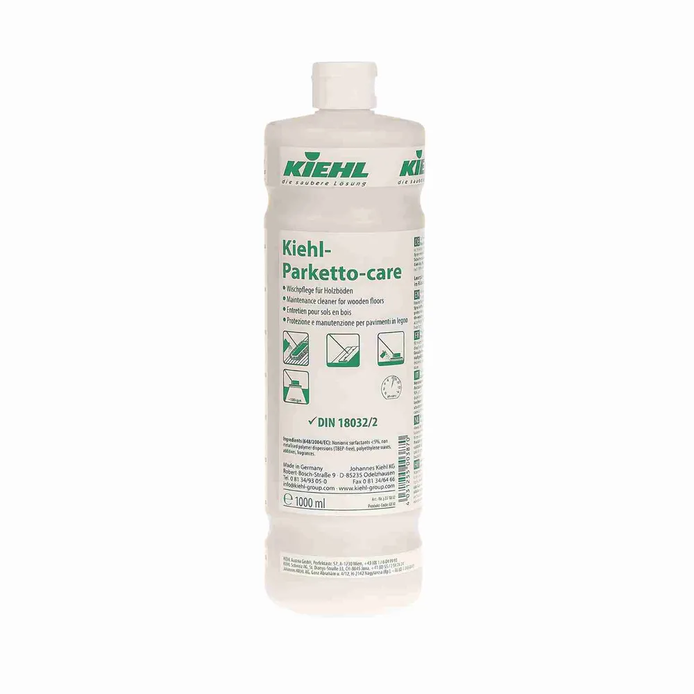 Rengøringsmiddel Kiehl Parketto-Care til gulv, 1 ltr.