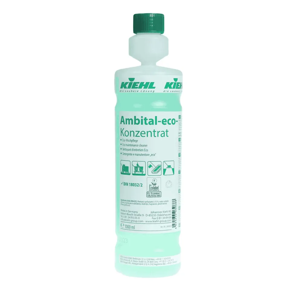 Vaskeplejemiddel Kiehl Ambital-Eco-Konzentrat til gulv, 1 ltr.
