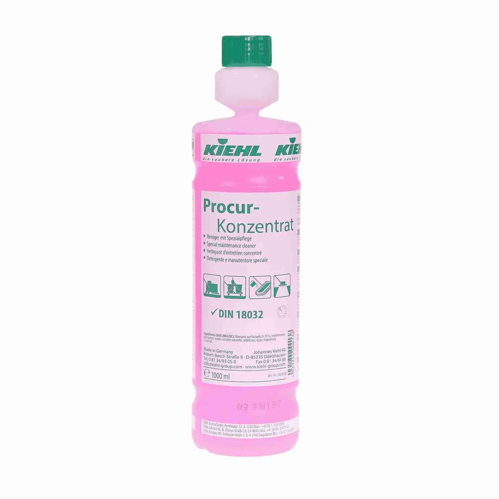 Vaskeplejemiddel Kiehl Procur-Konzentrat til gulv, 1 ltr.