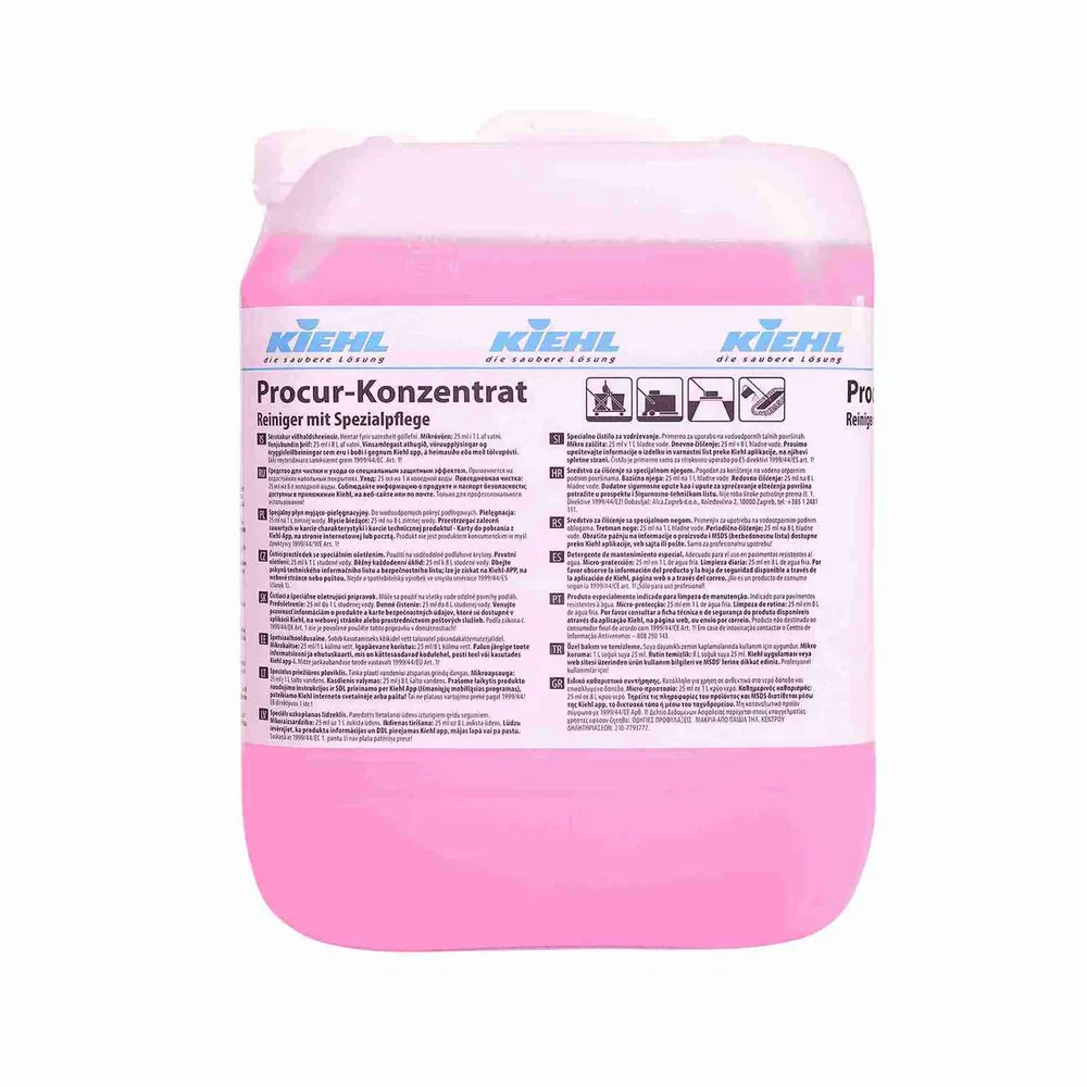 Vaskeplejemiddel Kiehl Procur-Konzentrat til gulv, 10 ltr.