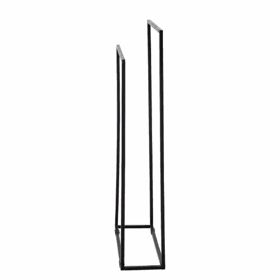 Håndklædeholder Sort, Metal
