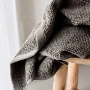 Meraki - Håndklæde, Solid, 5 x 100, Army