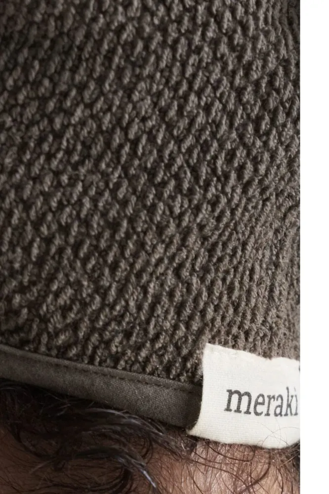 Meraki - Hårhåndklæde, Solid, Army