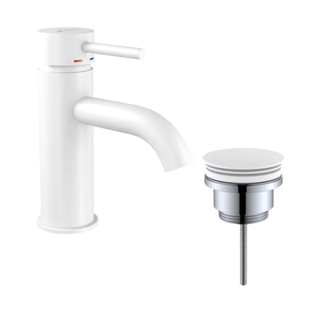 Dragør håndvaskarmatur + Rødby pop-up bundventil BATH DELUXE - EXCLUSIVE