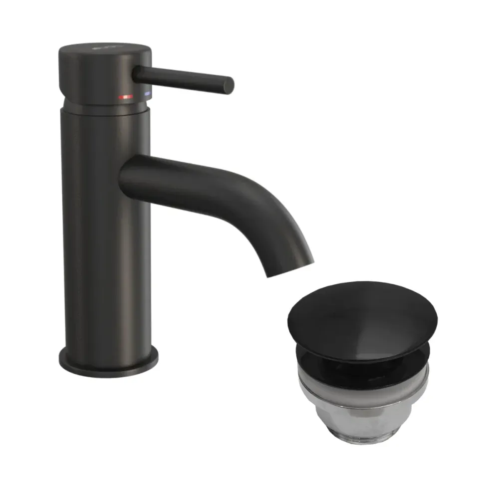 Dragør håndvaskarmatur + Rødby pop-up bundventil BATH DELUXE - EXCLUSIVE