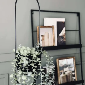 Potte med ophæng - Black