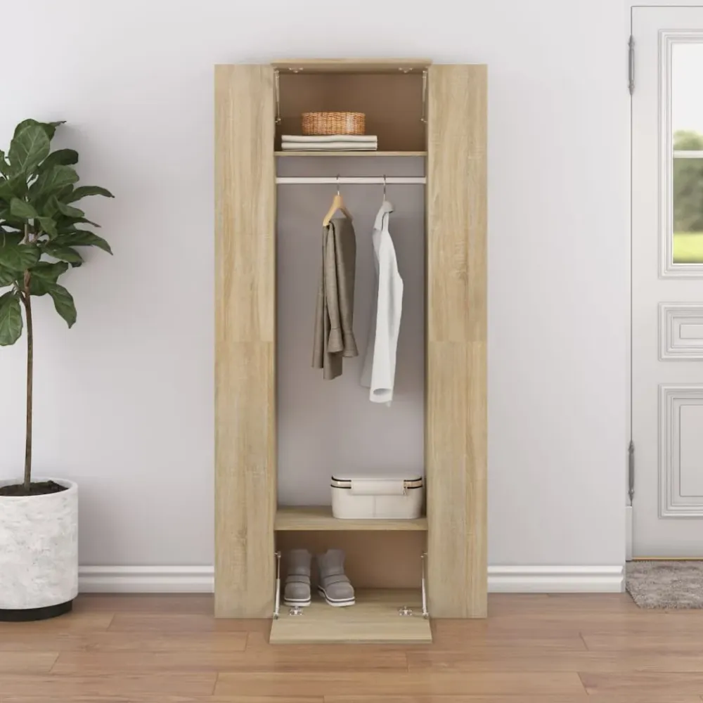 Entréskabe Udviklet Træ Key Tray Graa