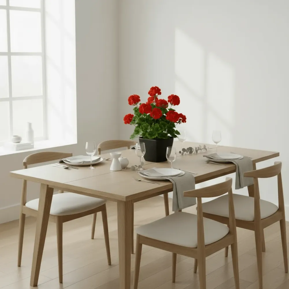 Quadrato Matt - 18 cm sort - plantekrukke med selvvanding