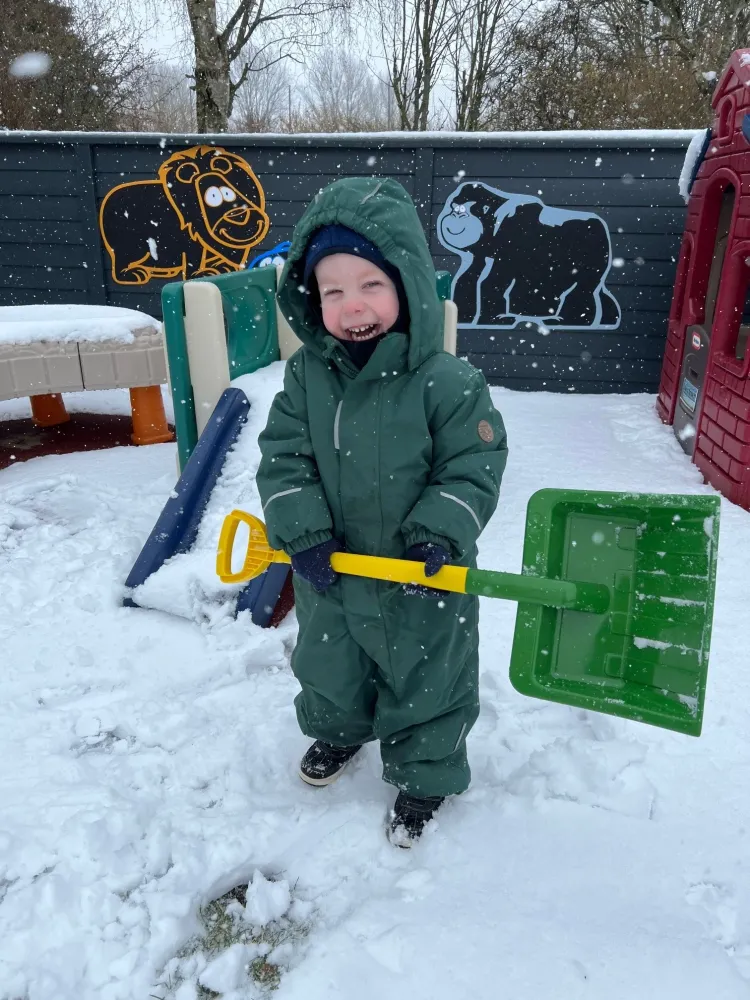 Sneskovl til børn - L: 71 cm - RollyToys