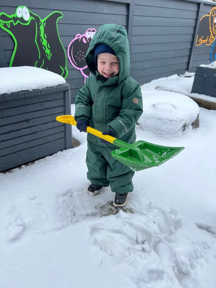 Sneskovl til børn - L: 71 cm - RollyToys