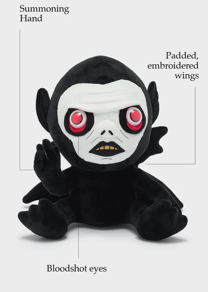 Killstar x Exorcist Kreeptures Pazuzu Pude i Sort