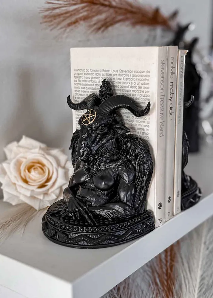 Killstar Hjemmesætning: Baphomet Bogholdere i Sort