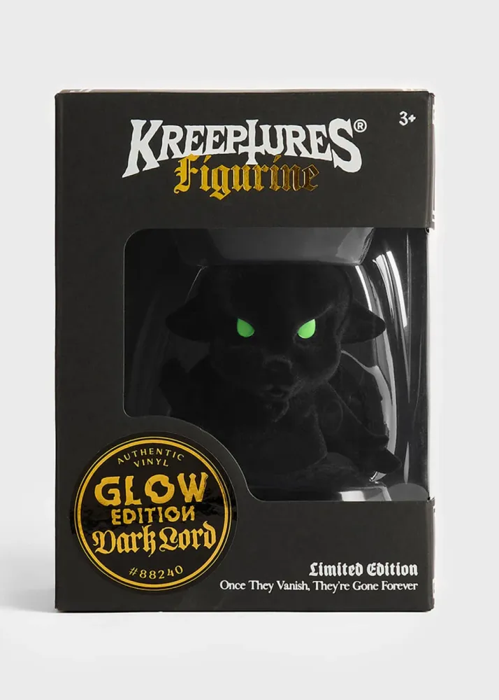 Killstar Kreeptures Vinyl Mørk Herre Figur Sort