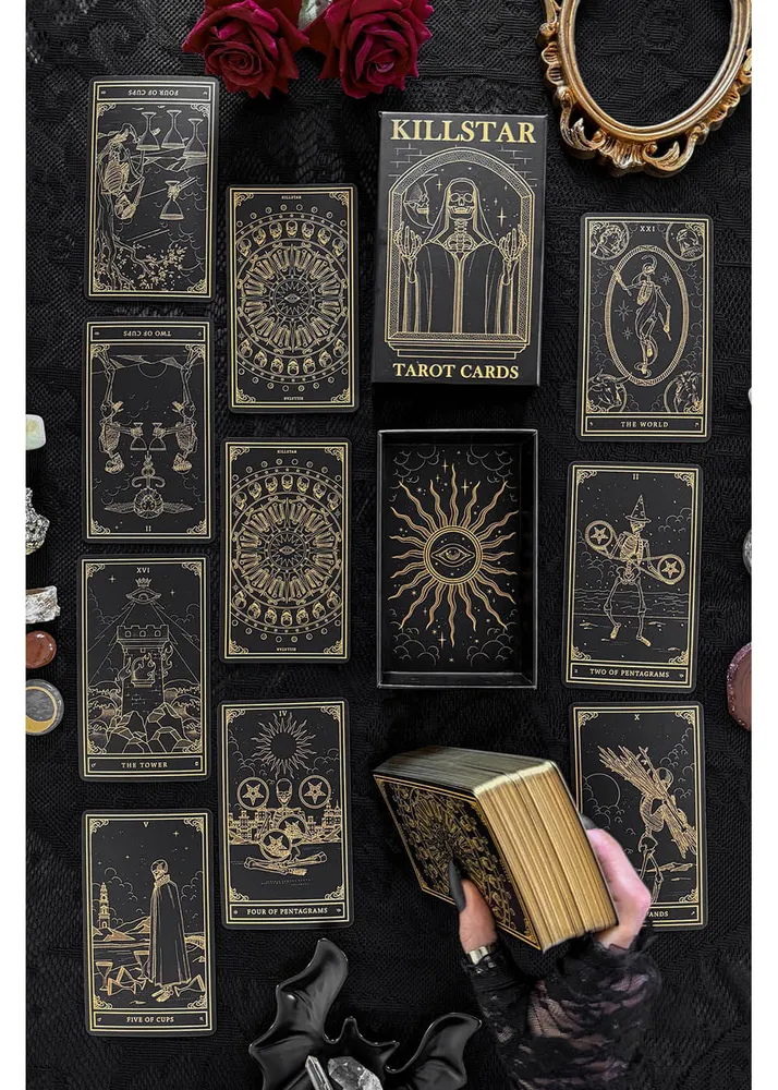 Killstar Tarot Kaarten Zwart