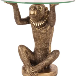 Succubus Home Abe-sidebord med glas i guld