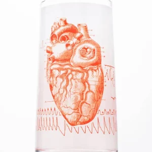 Succubus Home Anatomisk Hjerte Drikkeglas